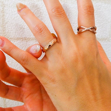 -- Heart scroll ring --