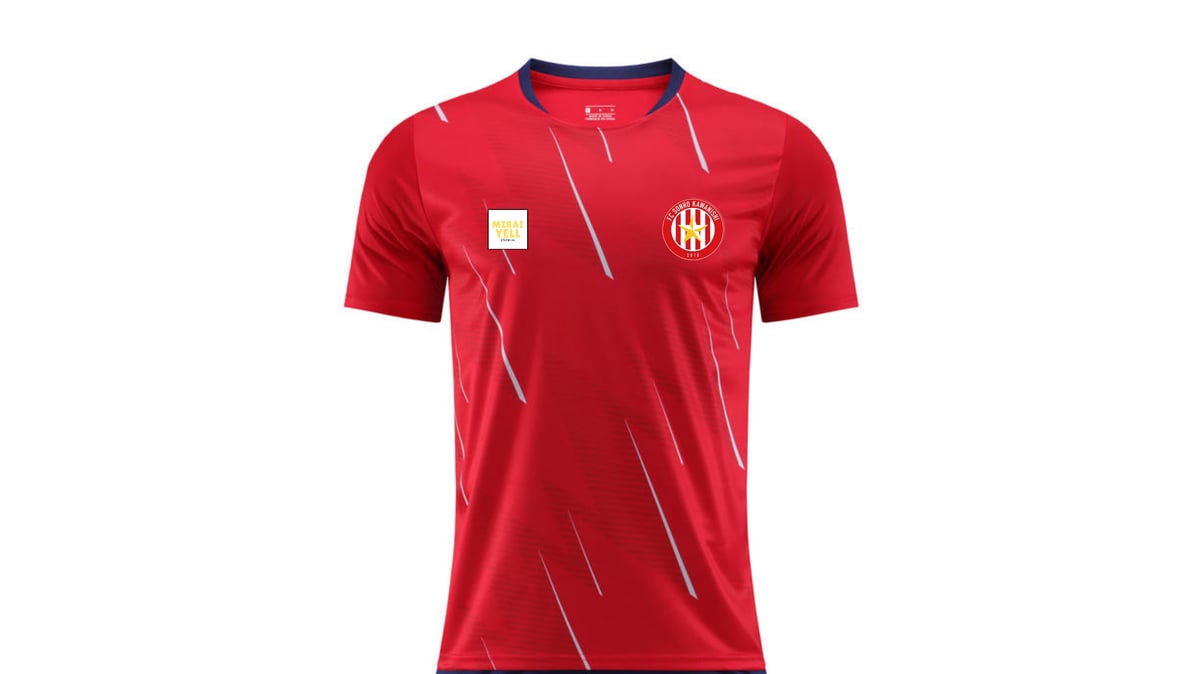タグ付き　セビージャFC Joma シャツ Lサイズ 赤 タグ付き セビージャFC Joma シャツ Lサイズ 赤 - メルカリ