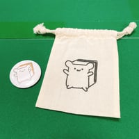 巾着＋缶ミラー