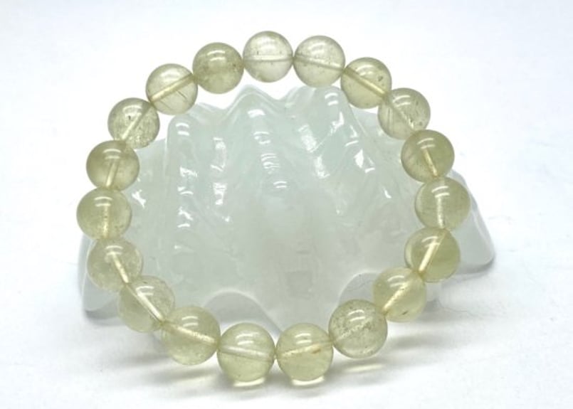 リビアングラス　10ミリ 動画】【粒売り】リビアングラス ラウンド10mm 1粒 - 天然石ビーズ