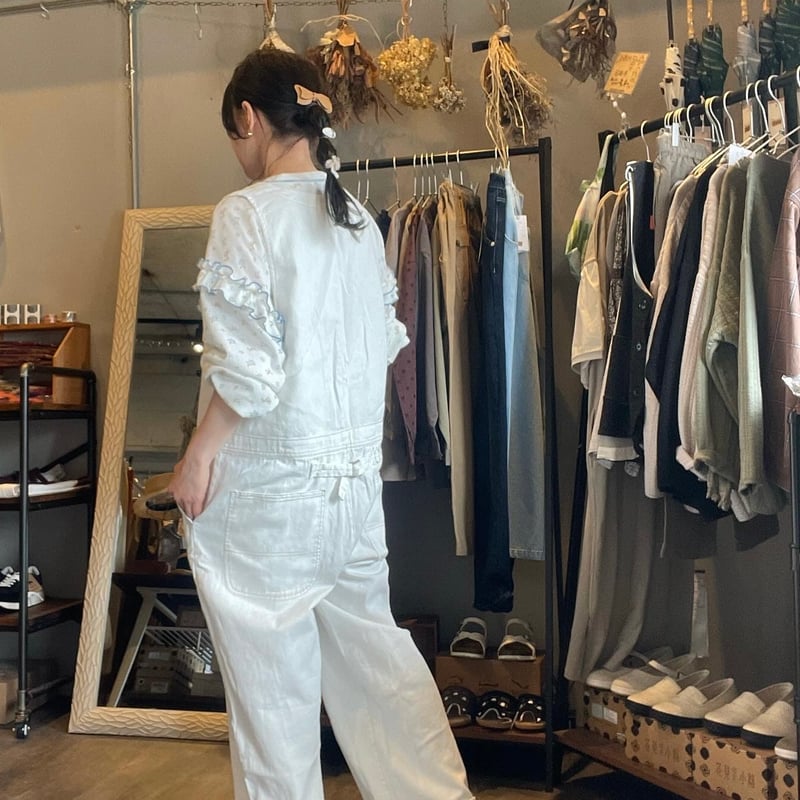 L'Appartement ❣️グレー デニム サロペット❣️ L'Appartement DEUXIEME CLASSE（サロペット/オーバーオール