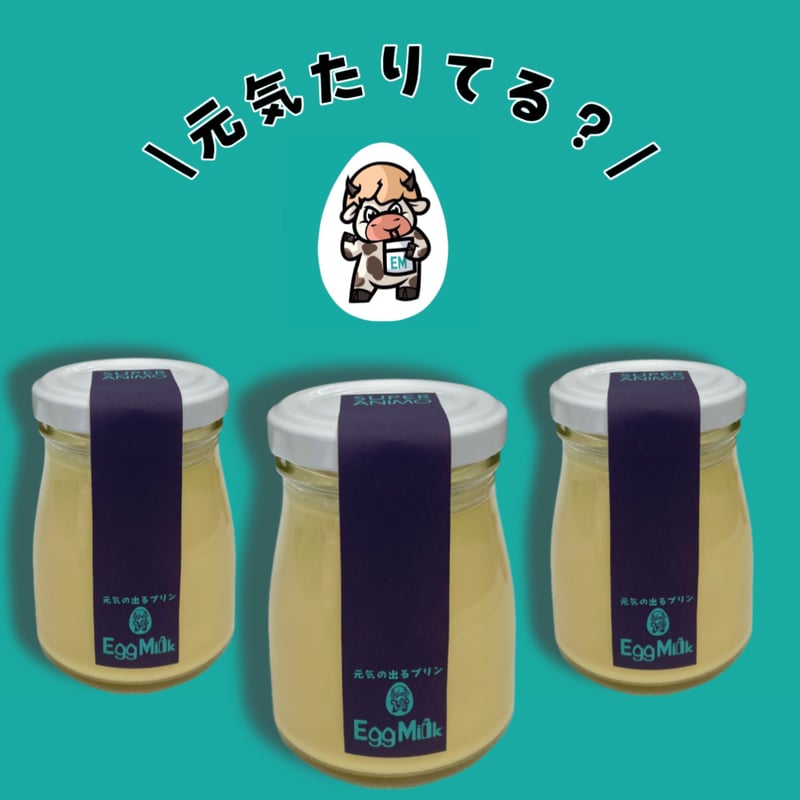 PUDDING | 元気の出るプリン【エッグミル】