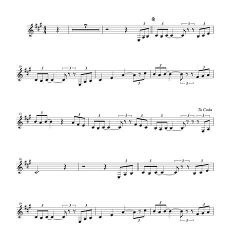 ＜めぐり逢い Encounter＞武満 徹（Toru Takemitsu）Arr,小関佳宏（Y.Koseki）