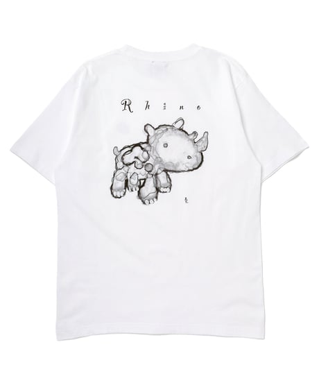 【再販売】taniCo S/S Tシャツ “Rhino”（全2色）