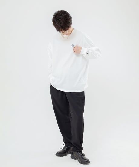 【再販売】taniCo L/S Tシャツ “ Hippopotamus”（全2色）