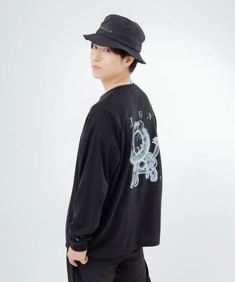 【再販売】taniCo L/S Tシャツ “Lion”（全2色）