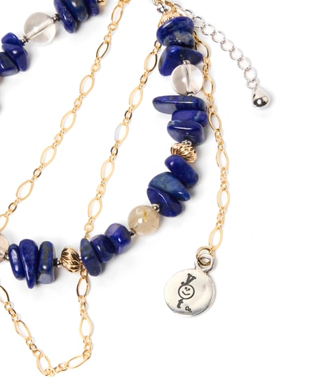 taniCo. “YT-BD” Hand Made Bracelet（Lapis lazuli/12月）