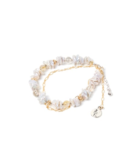 taniCo. “YT-BD” Hand Made Bracelet（Pearl/6月）