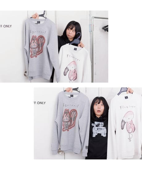 taniCo Sweat “Flamingo”