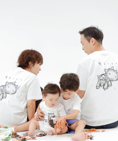 【再販売】taniCo S/S Tシャツ “Rhino”（全2色）