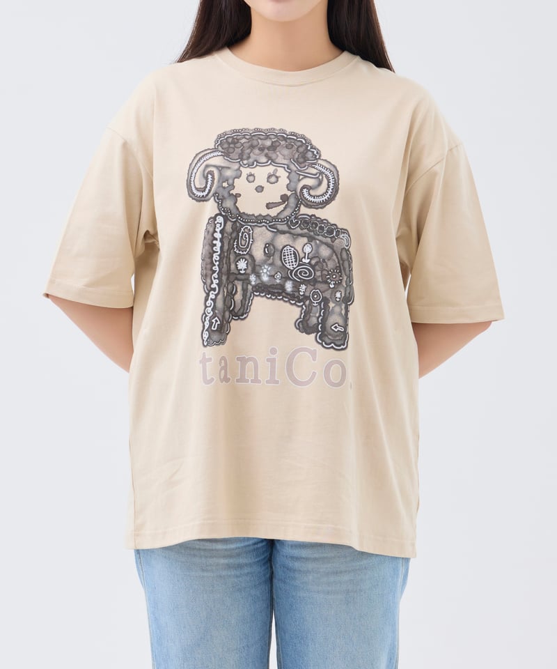 再販売】taniCo. S/S Tee “Sheep” | taniCo オフィシャルストア
