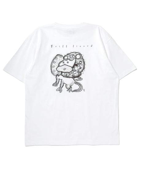 【再販売】taniCo S/S Tシャツ “Frill lizard”（全2色）