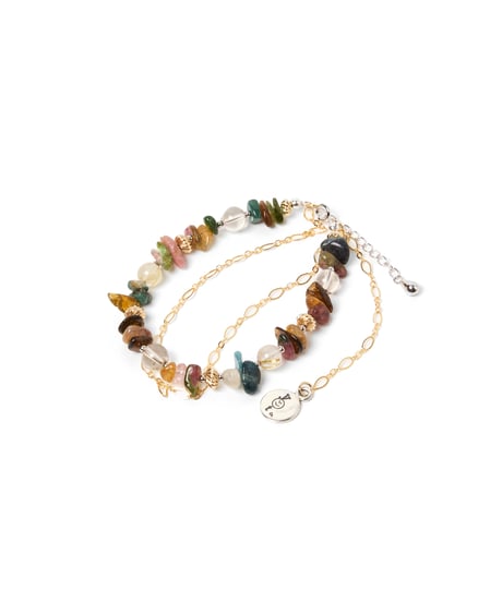 taniCo. “YT-BD” Hand Made Bracelet（Tourmaline/10月）