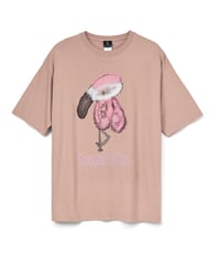 【再販売】taniCo. S/S Tee “Flamingo”（Pink）