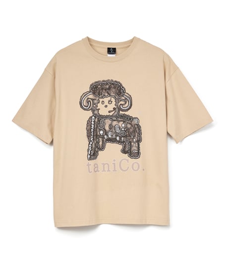 【再販売】taniCo. S/S Tee “Sheep”
