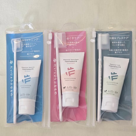 ハミガキセット ＜ポーチ付き＞3種よりセレクト＜クリックポスト配送＞