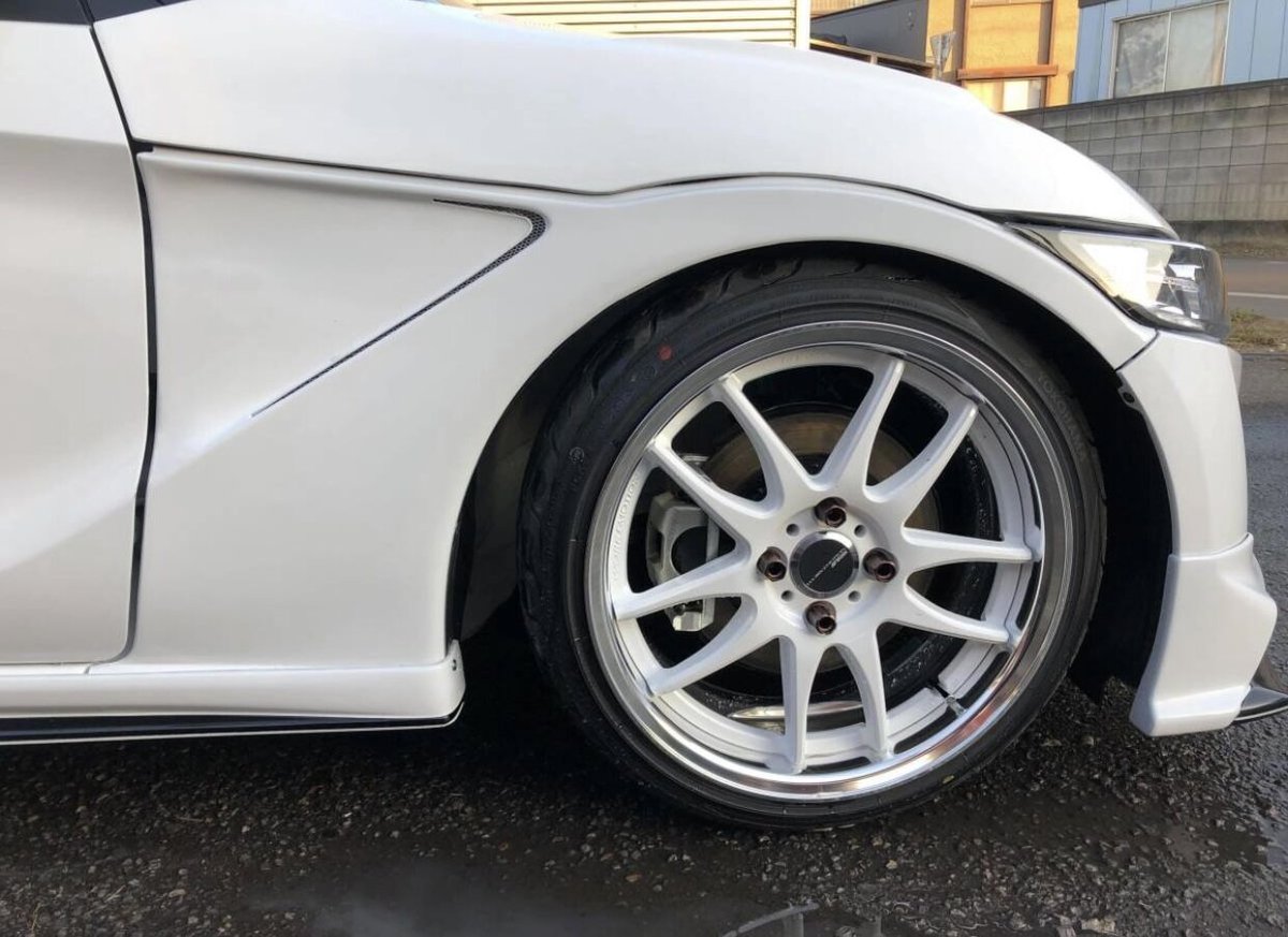 ホンダ S660 JW5 FRP フロントフェンダー 左右セット ダクト付き | RS