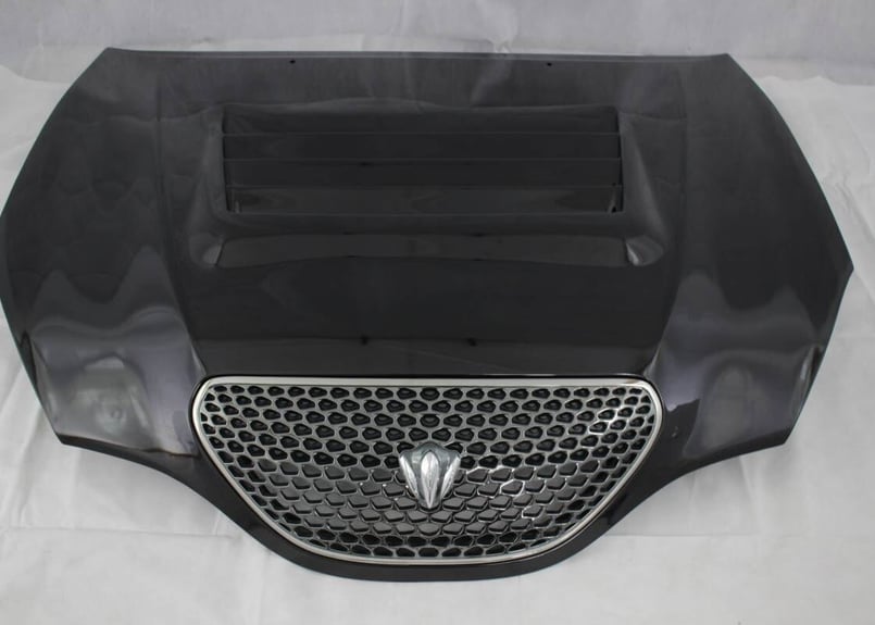 morphose 無地　ボンネット　黒 トヨタ ヴェロッサ FRP ボンネット | RS Carbon