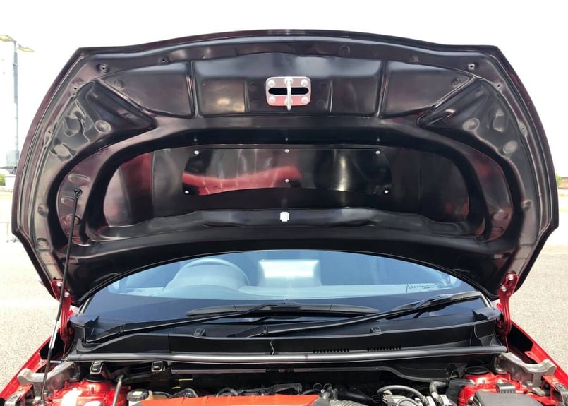 トヨタ GR YARIS ヤリス VIPカーボン ボンネット ( バキューム イン