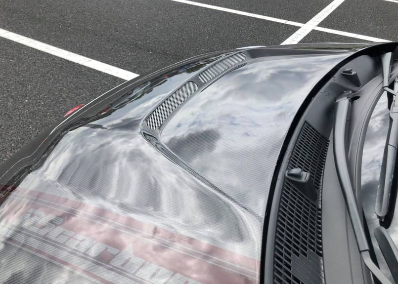 トヨタ GR YARIS ヤリス VIPカーボン ボンネット ( バキューム