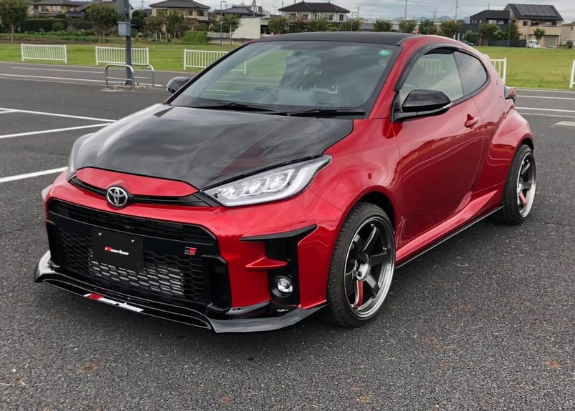 トヨタ GRヤリス yaris サイドステップ サイドスカートスポイラー 黒 トヨタ GRヤリス yaris サイドステップ サイドスカート