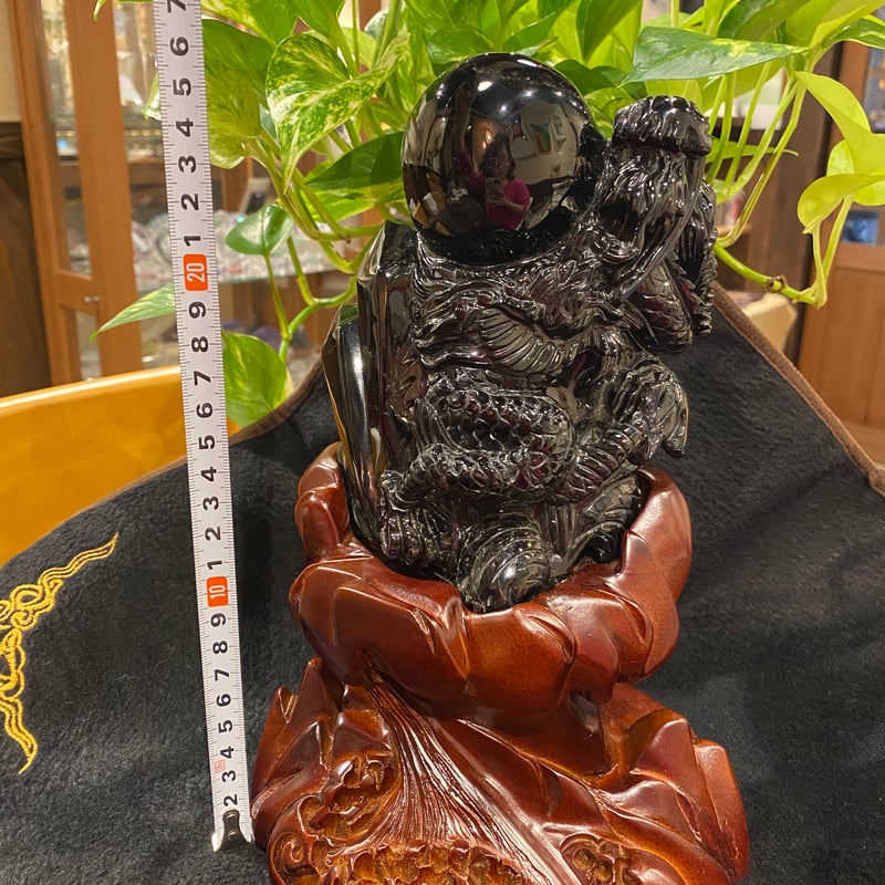 龍彫り置物 | パワーストーンshopコハクの月