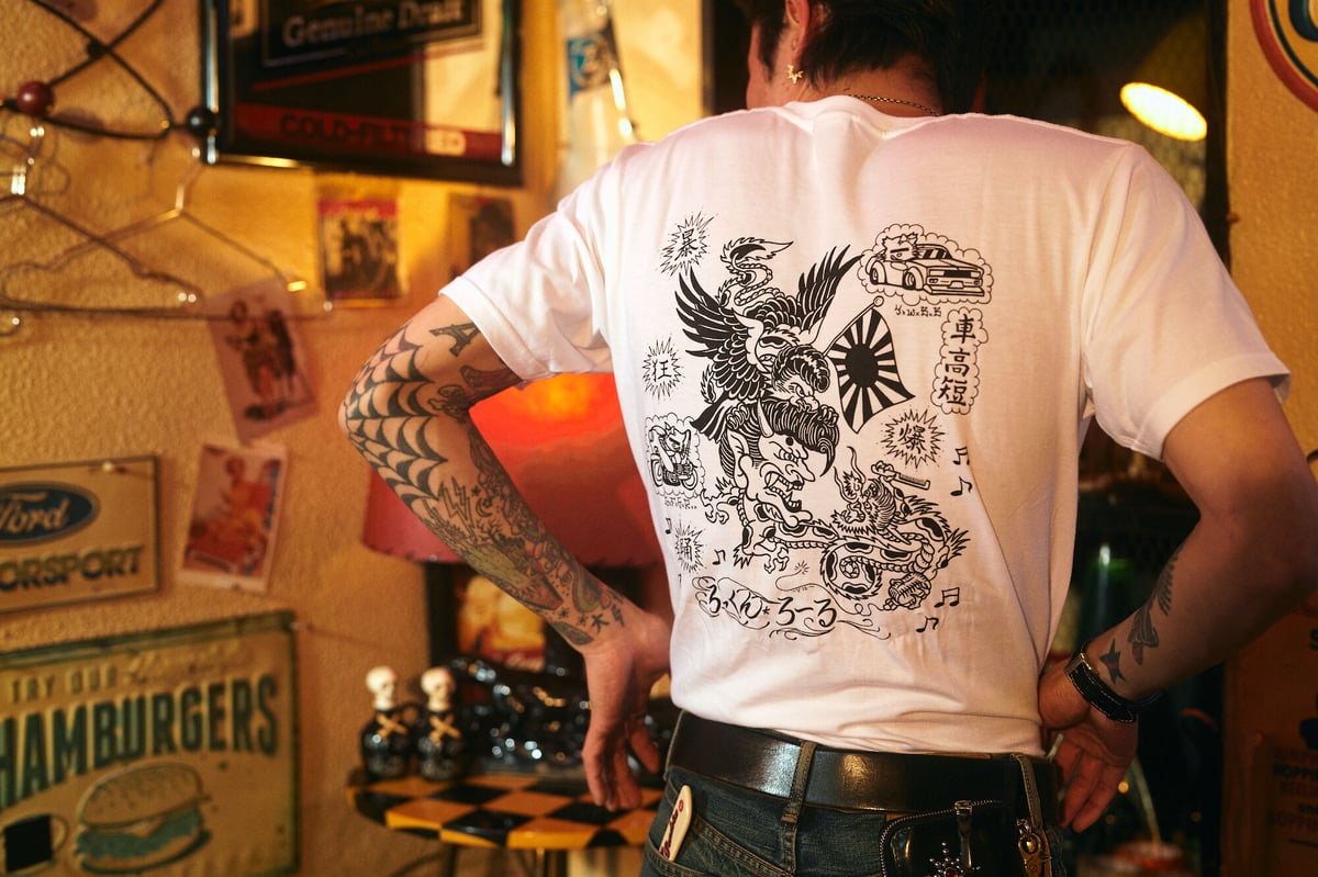 タトゥーTシャツ☆ fit=scale-down,w=1200