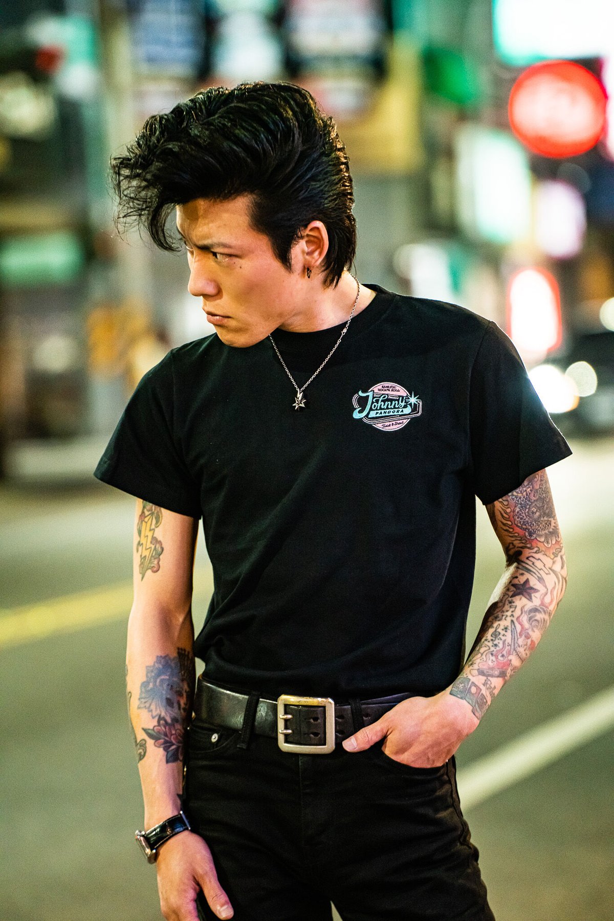 NEON SIGN T-SHIRT / ネオンTシャツ | JOHNNY'S DINER