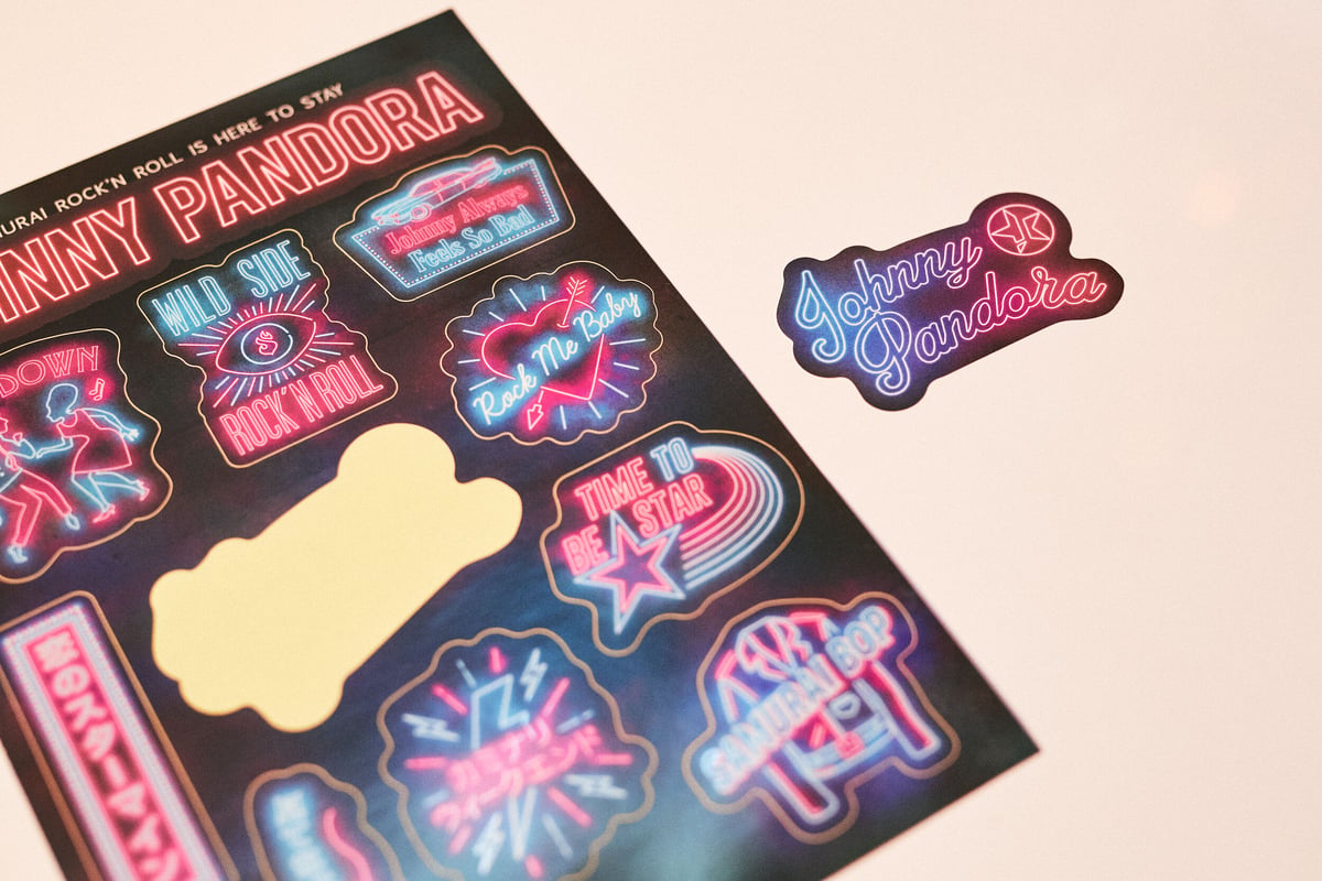 Johnny Pandora Sticker (L) / A4ステッカー | JOHNNY'S