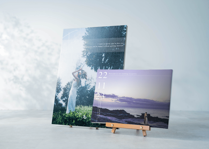 ウエディング］A3/A2ウェルカムボード - ｷｬﾝﾊﾞｽ- | スタジオゼロ -ALBUM