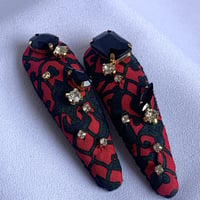 ヘアピンL　ドラマティック　レッド
