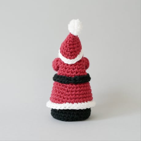 ハートをお届け♡手編みの小さなクリスマス飾り / 置物 オブジェ