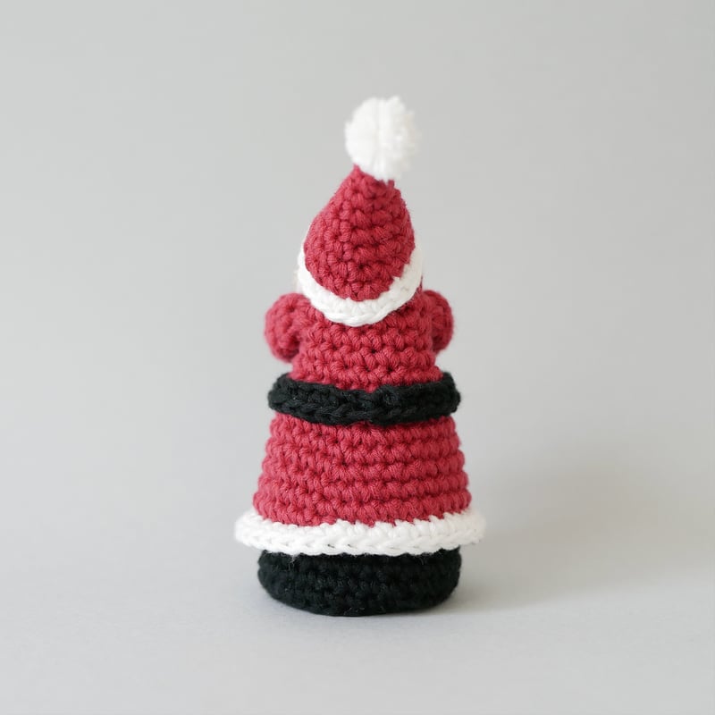 ハートときめく♡手編みの小さなクリスマス飾り / 置物 オブジェ
