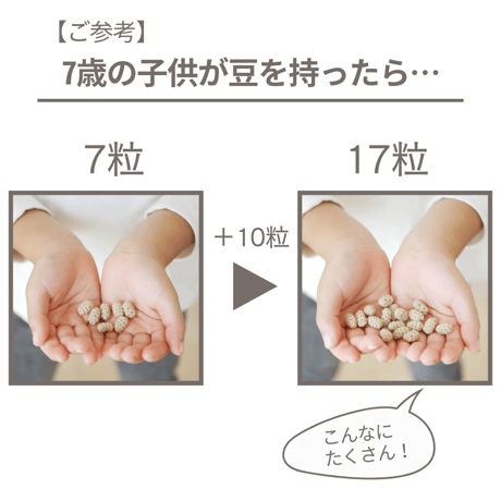 豆いっぱい♪節分をモダンに楽しむ✺手編みの小さな節分飾り ブラウン / 置物 オブジェ