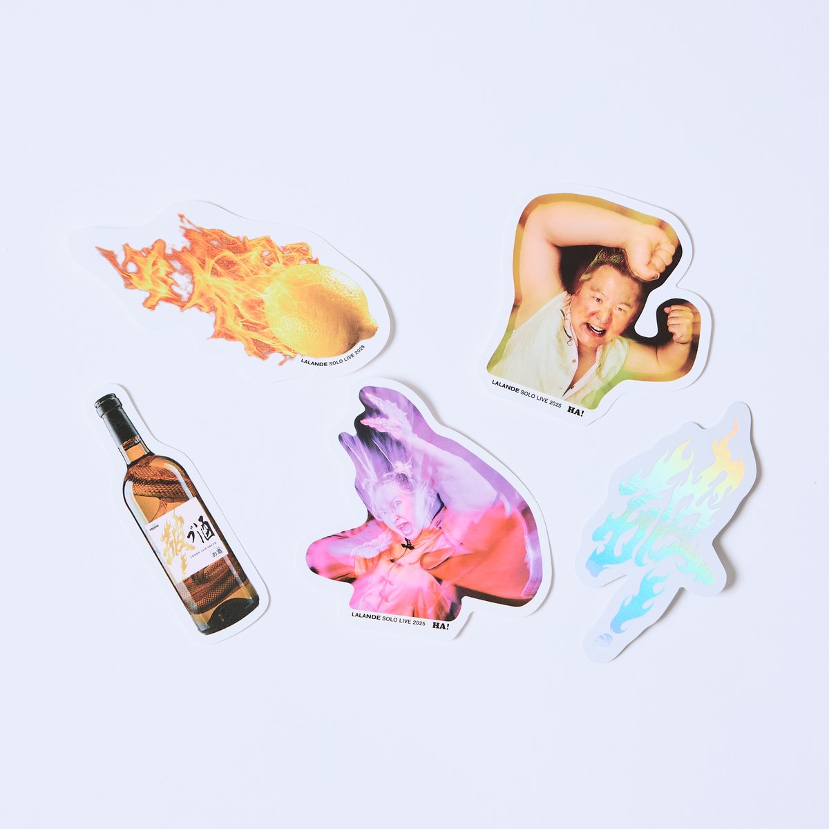 単独ライブ『破！』sticker set | レモンジャムSHOP