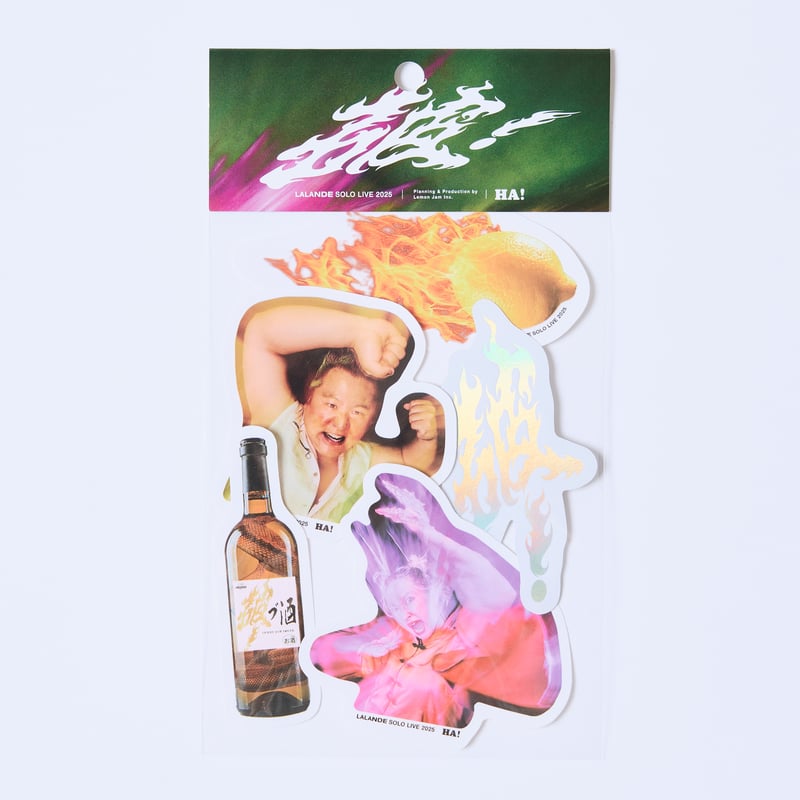 単独ライブ『破！』sticker set | レモンジャムSHOP