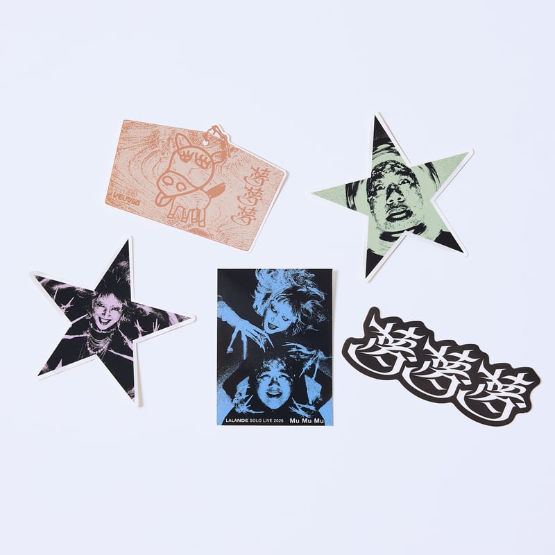 単独ライブ『夢夢夢』sticker set | レモンジャムSHOP
