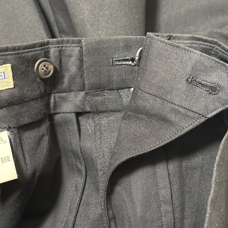 90s イッセイミヤケ コットンレーベル ピーコート 予備ボタン付 90's