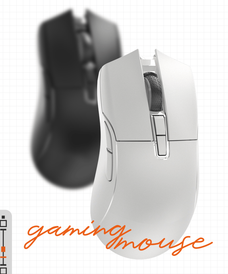 Darmoshark N3 ワイヤレス ゲーミングマウス 軽量65グラム ...