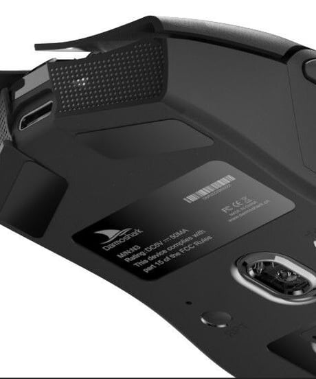Darmoshark N3 ワイヤレス ゲーミングマウス 軽量65グラム エルゴノミックデザイン PAW3395 アップグレードモデル 国内正規品