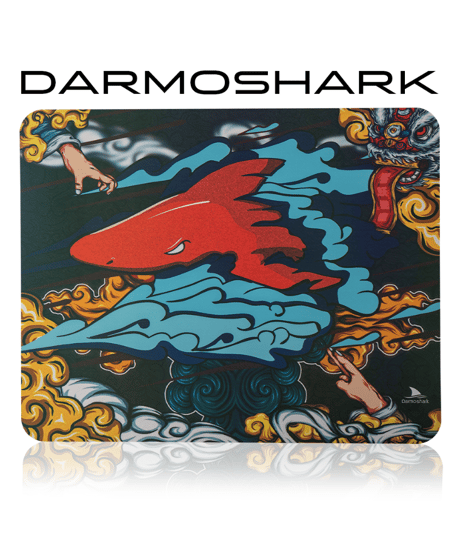 Darmoshark PAD-1 ゲーミングマウスパッド Lサイズ 480×400mm 国内正規品