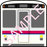 京王電鉄7000系イラスト