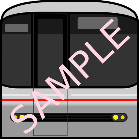 名古屋鉄道5車両(4000系、3300系、5000系、300系、3150系)イラストセット