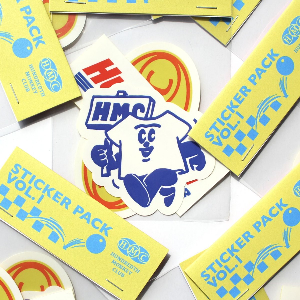 Sticker pack vol.1 | HUNDREDTH MONKEY CLUB