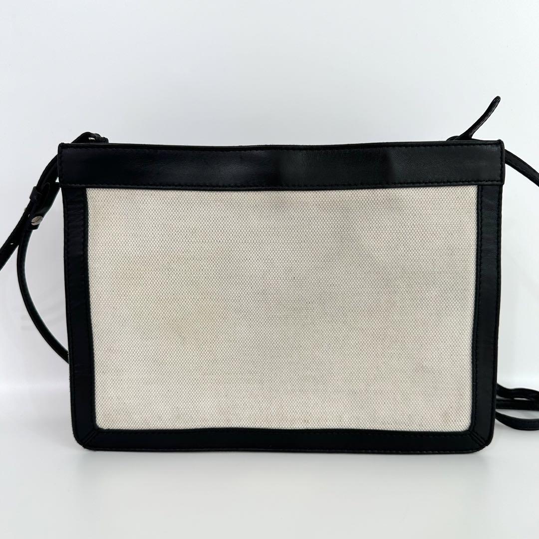 g00407 バレンシアガ BALENCIAGA ショルダーバッグ キャンバス レザー