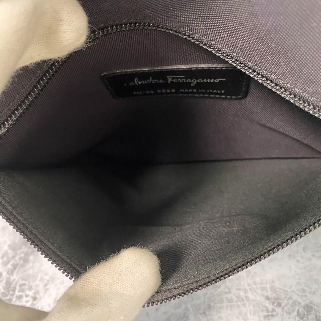 2-20738 サルヴァトーレフェラガモ Ferragamo 折り畳み ボストンバッグ