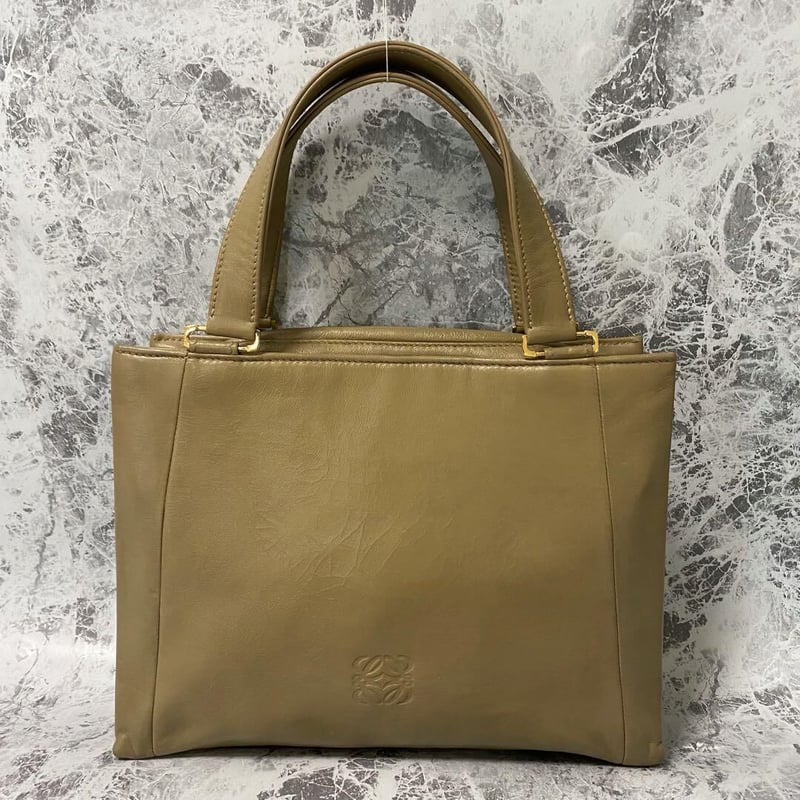 318398 ロエベ LOEWE アナグラム ミニ ハンドバッグ レザー 318398 ロエベ LOEWE アナグラム ミニ ハンドバッグ レザー