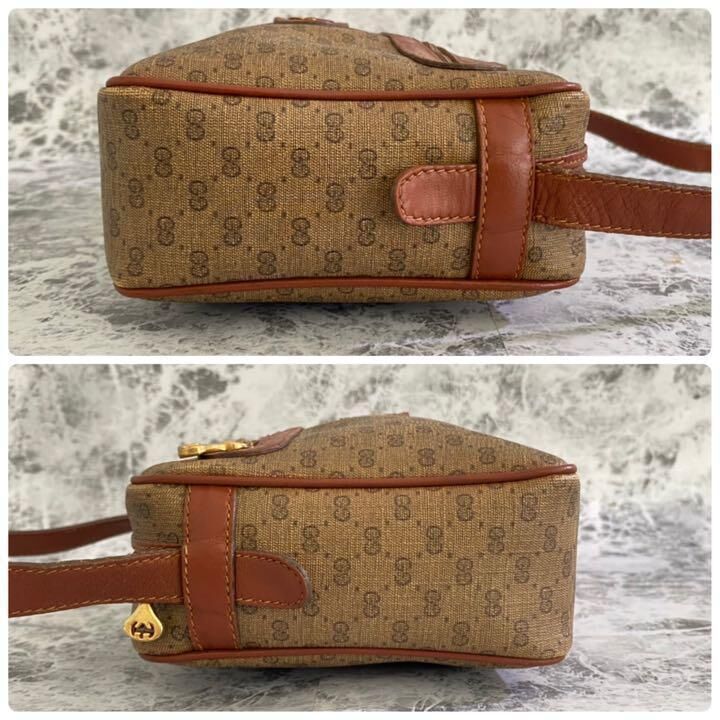 2-25025 GUCCI オールドグッチ ミニ ショルダーバッグ ベージュ 2-25025 GUCCI オールドグッチ ミニ ショルダーバッグ ベージュ