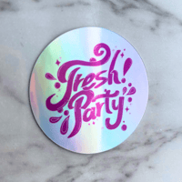 Fresh!Party ホログラムステッカー
