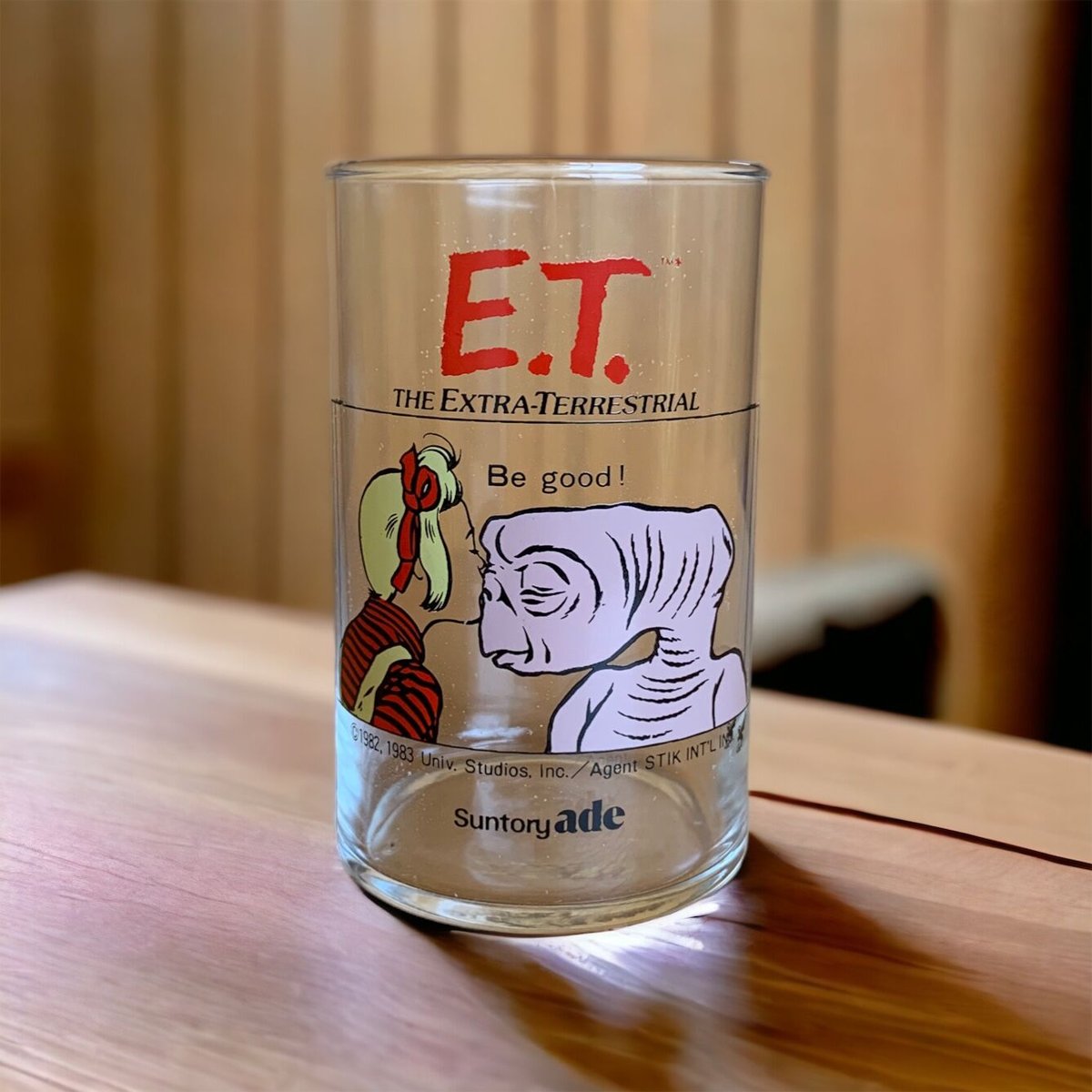 新品未使用☆サントリー E.T. グラス 非売品 昭和レトロETグラス